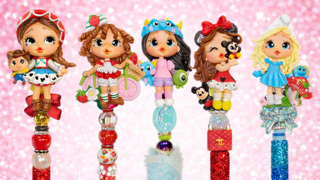 Extra Bougie Tall Character Pens
